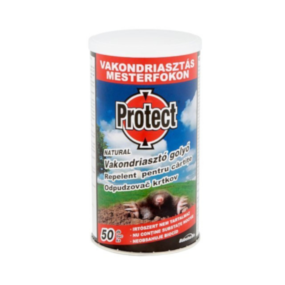 PROTECT NATURAL Odpudzovač krtkov guličky 50ks