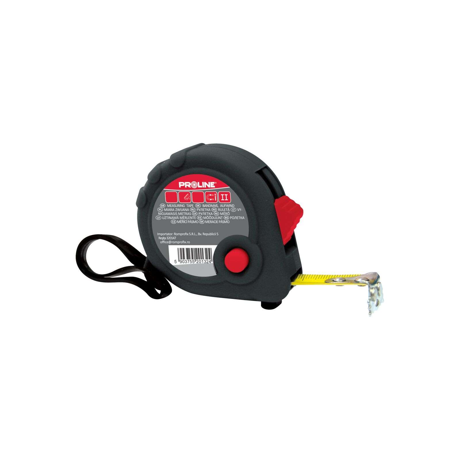 PROLINE Zvinovací meter 16 mm 2 m