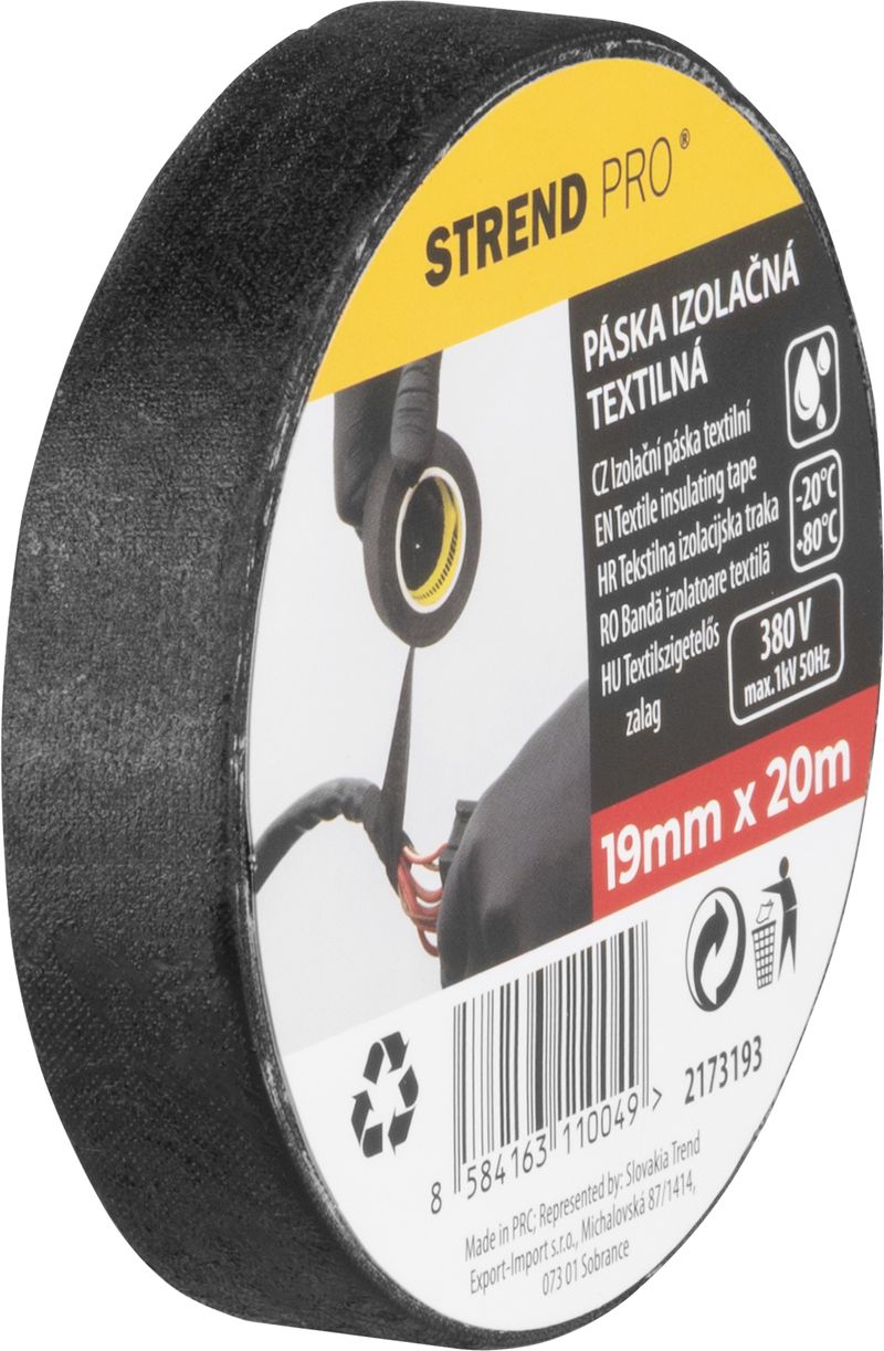 STREND PRO Izolačná textilná páska 19m/20m