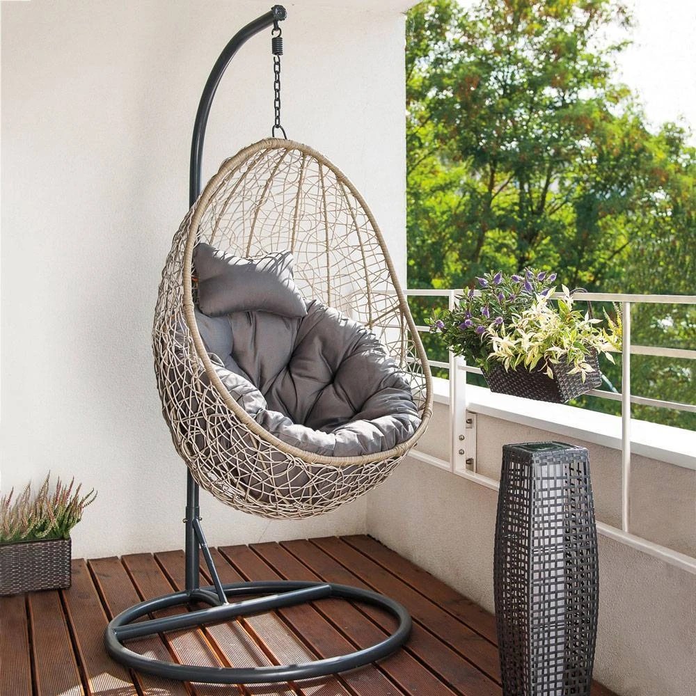 PATIO Závesné hojdacie kreslo ALEX cappucino