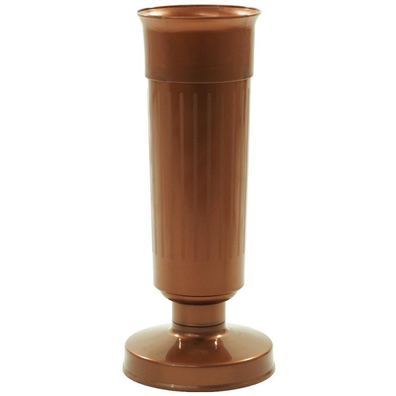 Váza so záťažou medená 35cm
