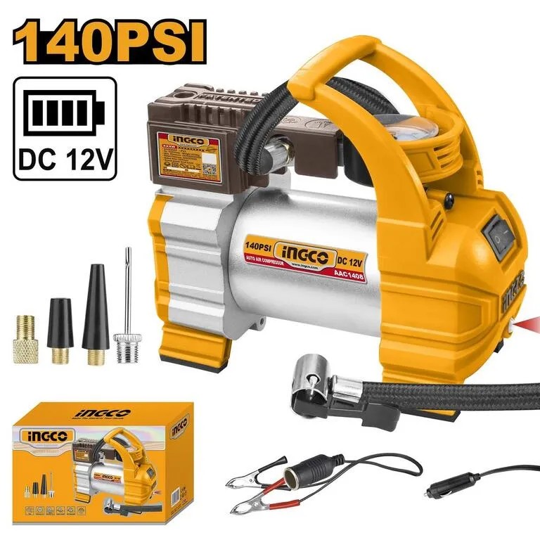 INGCO Kompresor AUTO 10BAR AAC1408 12V