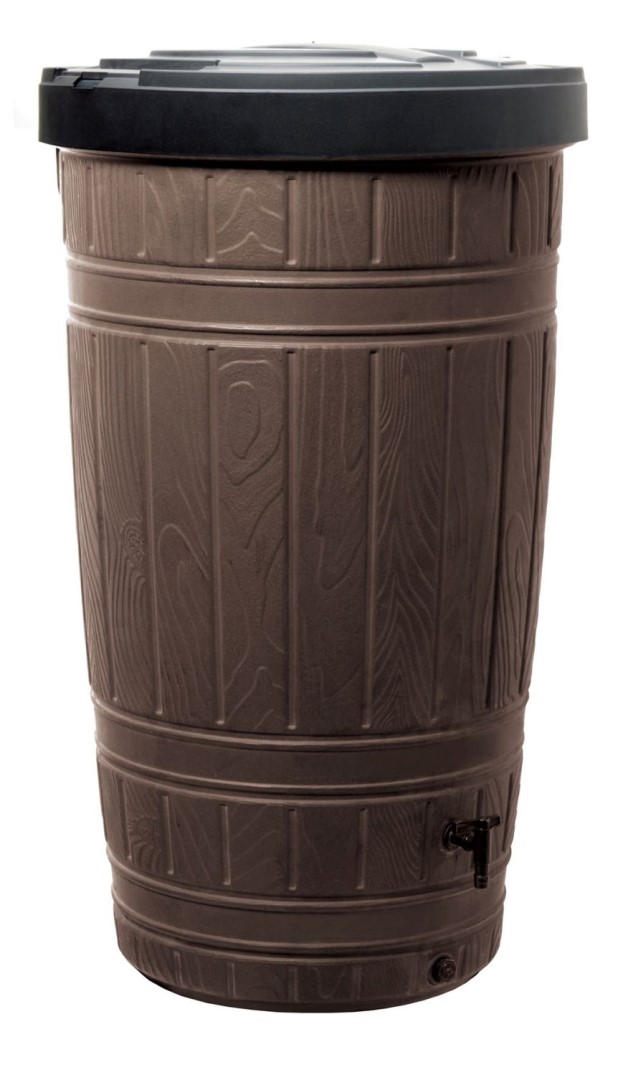 PROSPERPLAST Sud na ďažďovú vodu WOODCAN 265l hnedý