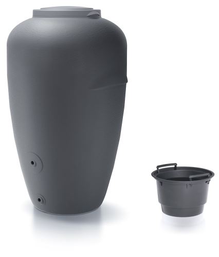 Prosperplast Sud na dažďovú vodu AQUACAN 440L sivý